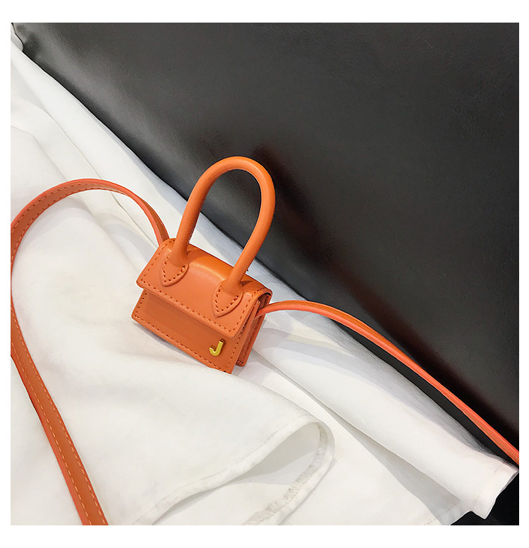 外贸ins网红jacquemus走秀款超mini包 迷你小包包单肩斜挎手提装