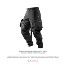 RL ) REINDEE LUSION 18A W light function city function configuration bag waterproof bunch leg trousers