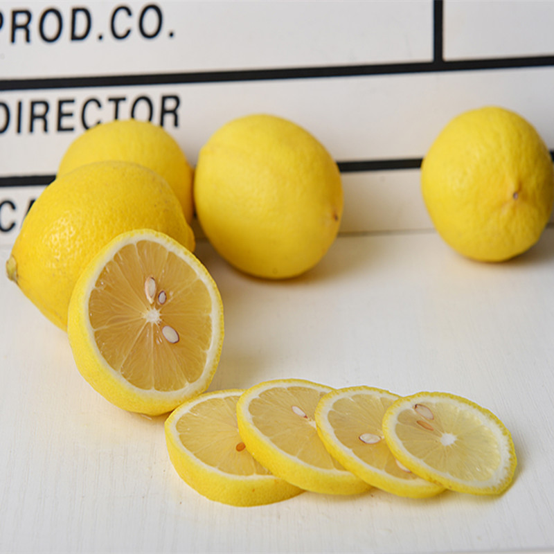 small lemons, fresh, no postage, thin, juicy, first-class farmhouse-produced, unwaxed, 1000g anyue seasonal fruit