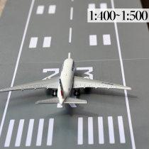 1:400 simulation civil passenger aircraft 1:500 aircraft model pendulum runway platform finished sand table miniature background