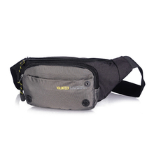 Sports fanny pack mens fashion brand multi-function bag large capacity wear-resistant outdoor mobile phone oblique cross-chest bag mens Oxford cloth waterproofing
