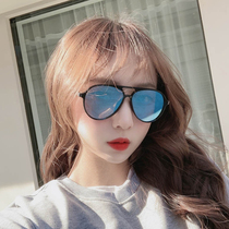 TR90 ultra-light polarized toad mirror men and women tide driving fashion sunglasses ins Net red thin oval sunglasses