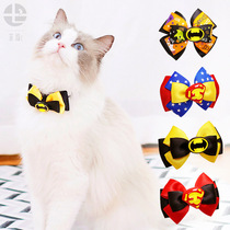 Manufacturers Wholesale Pet Cat Dog Collar Bow Tie Bell Bow Jewelry