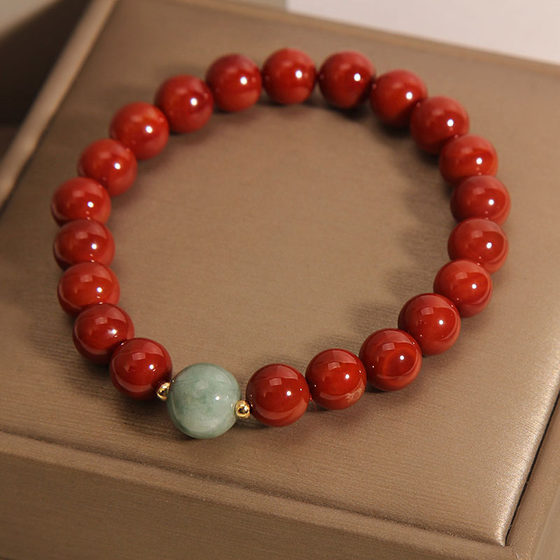 남부 붉은 마노 팔찌 여성 ins 틈새 라이트 럭셔리 레트로 jade baded bracelets 여자 친구를위한 선물 남부 붉은 마노 팔찌 여성 ins 틈새 라이트 럭셔리 레트로 jade baded bracelets 여자 친구를위한 선물