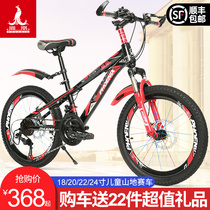 Phoenix Childrens Bicycle 20 22 24-inch variable speed racing mountain bike 8-12-17-year-old boy and girl student