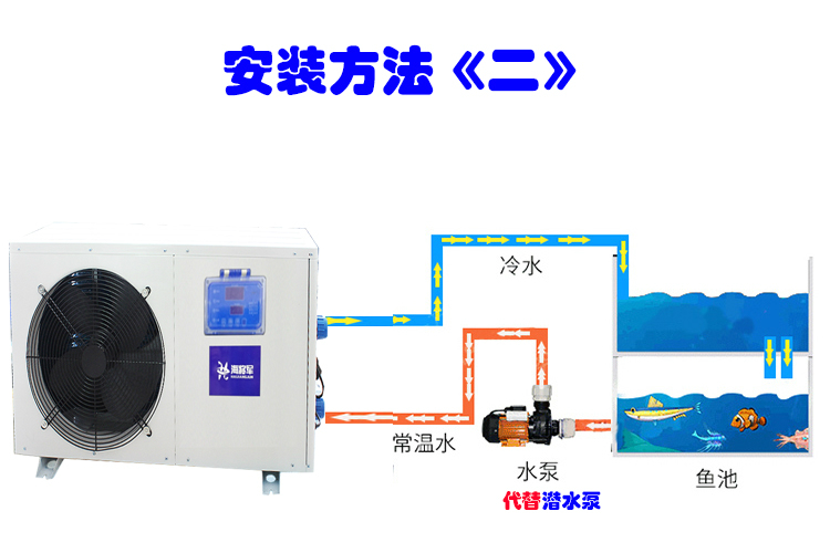 海鲜制冷机鱼池工业冷水机鱼缸水族恒温机水产养殖器