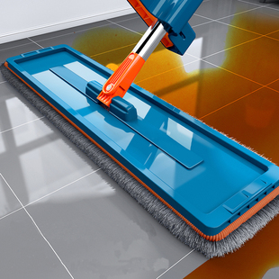 懒人拖把2021新款自动拖布家用免手洗地拖一拖地板平板净拖地神器