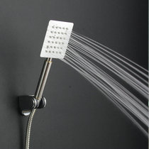 Bathroom pressurized hand-held rain shower head Pressurized rain head Water heater Bath shower shower head set