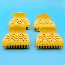 Hairdressing high temperature resistant fixed clip hair salon special ceramic Digital hot machine clip perm hair curly heat insulation clip