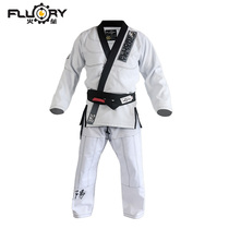 FLUORY fire base new Brazilian jujitsu suit couples men and women BJJ GI casual adult professional judo suit