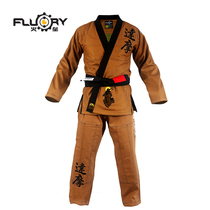 FLUORY fire base Dharma Brazilian jujitsu dress children men and women BJJ GI leisure adult professional judo suit