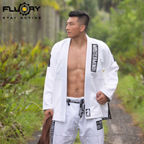 FLUORY fire base Brazilian jujitsu suit BJJ GI adult judo suit men and women professional martial arts uniform
