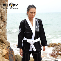 FLUORY fire base new Brazilian jujitsu suit couples men and women BJJ GI casual adult professional judo suit