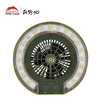 Autumn field fan light Tent light Outdoor camping family lighting Multi-function led rechargeable hanging mosquito repellent lamp