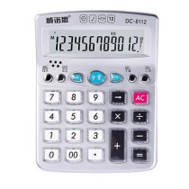 Winnoth DC-8112 multifunction voice 12 digits calculator live-action pronunciation business office small number machine