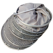 Special Price Vigorous Horse Line Woven Handmade Fish Guard Mesh Pocket Anti-Hanging Speed Dry Fishing Nets Road Subi Fishing Gear