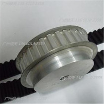 T10 synchronous wheel 18 teeth 19 teeth 20 teeth bandwidth 25 blank inner hole with steps aluminum pulley manufacturers spot