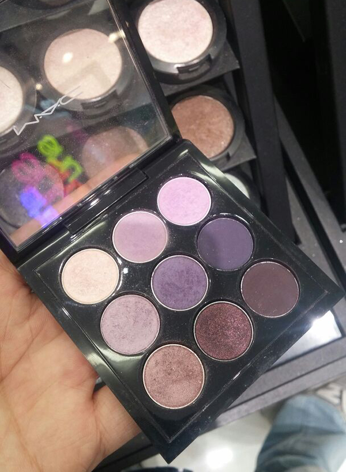 北京专柜正品 魅可mac九色9色眼影盘 多色眼影_7折现价357元