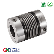 Light Large GRCG stainless steel bellows couplings stepper servo motor elastic spring connector GCPBSC