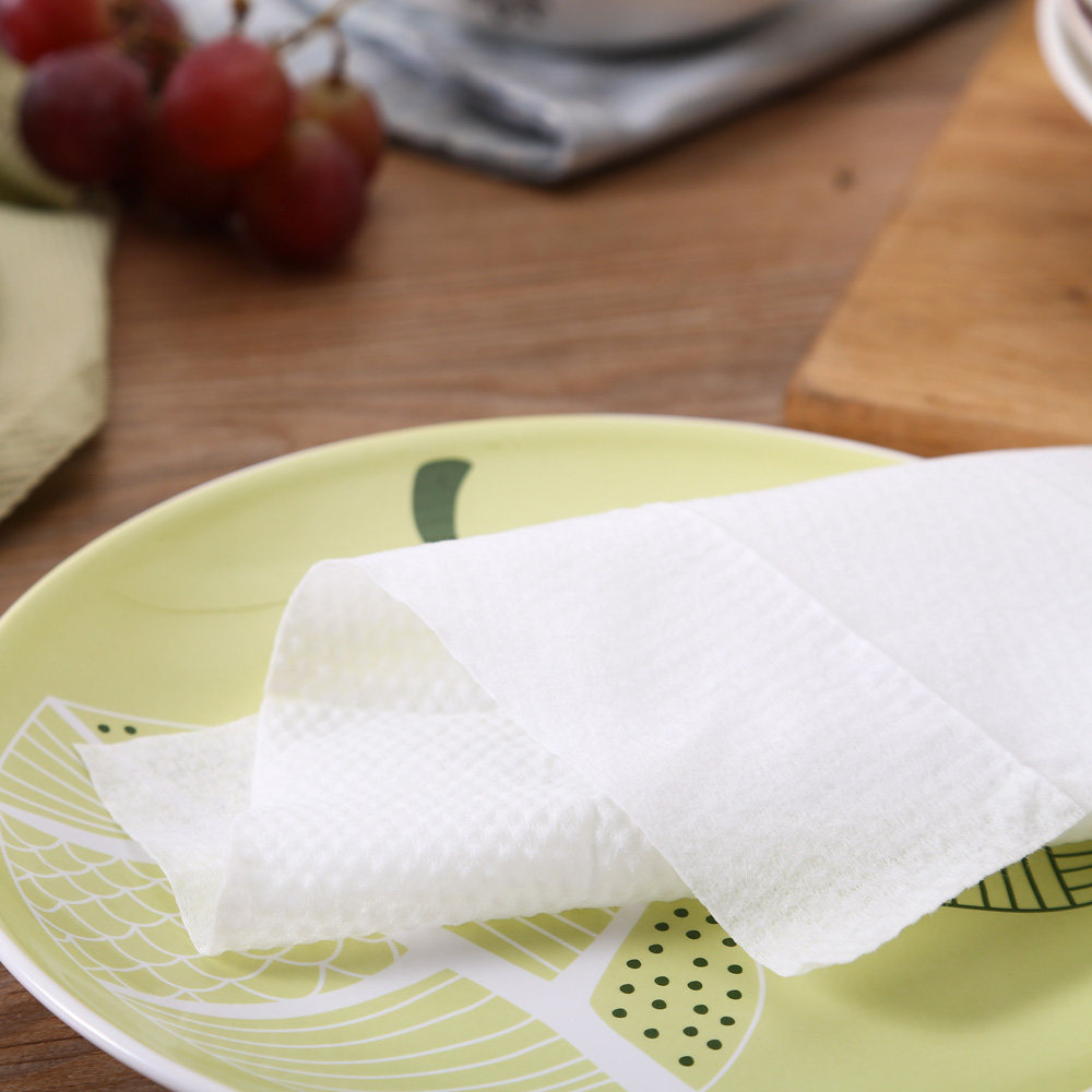 娇点厨房专用湿巾去油污清洁布加大加厚布巾厨房用纸30片*3包包邮_喵