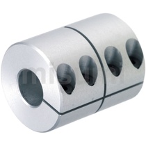 DCR01-D32-d14-e14 rigid couplings aluminium alloy stainless steel screws clamping long