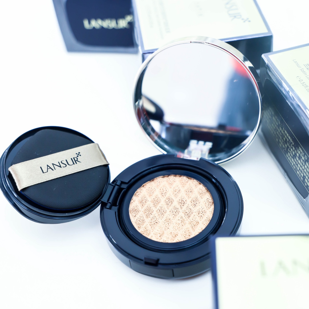 妆感无敌的兰瑟气垫展现你的闪耀肌肤