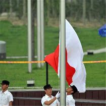 No 4 90*150cm Polish flag custom-made European flags hand-waving flags Fan supplies bunting