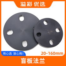 PVC flange blind plate UPVC chemical grade sheet blind flange cover industrial grade disc seal plate plug