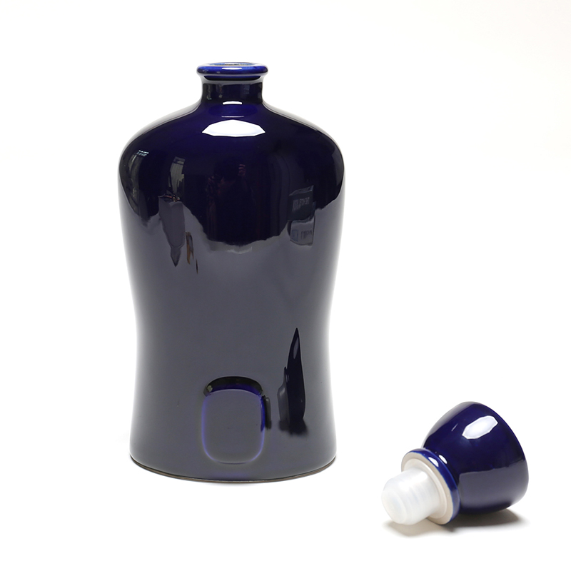 The ancient garden jar liquor jugs it with cover a kilo pack hanging glaze purple ceramic containers wine bottle collection