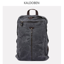 Inlen Retro Wind Double Shoulder Bag Mens Trend Travel Bag Business Casual Sports Canvas Backpack Girl Computer Bag bag