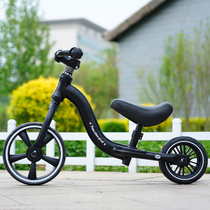 Original colorful stroller childrens balance car aluminum alloy children three-wheeled scooter magnesium alloy sliding car toy car