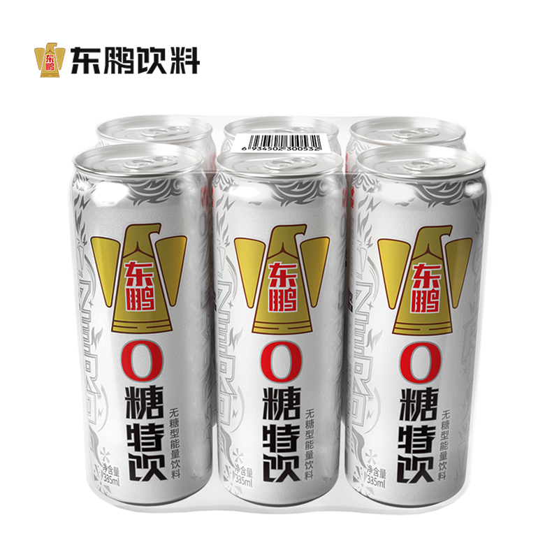 东鹏0糖特饮无糖型能量饮料335ml*6(热品库)