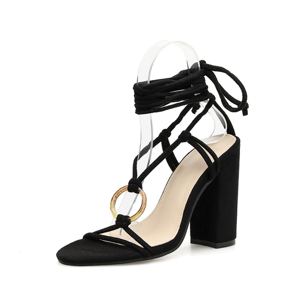 Summer 2020 chunky lace up sandals