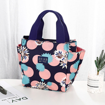 Lunch box bag canvas bag Mommy bag large work with rice bento bag hand bag lunch box bag handbag female