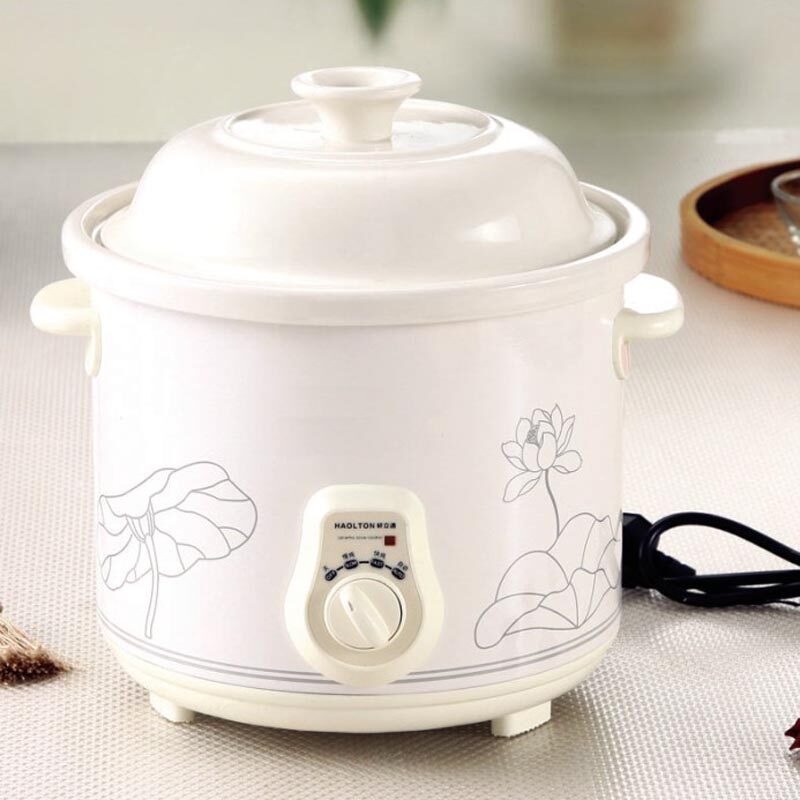 5l陶瓷电炖锅电粥锅电炖煲bb煲电汤锅电炖盅电炖煲_7折现价48.6元