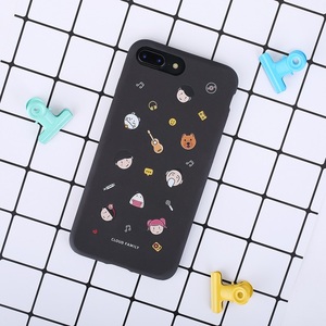 网易云音乐云村家族 经典红黑色苹果7手机壳iphone7plus手机套