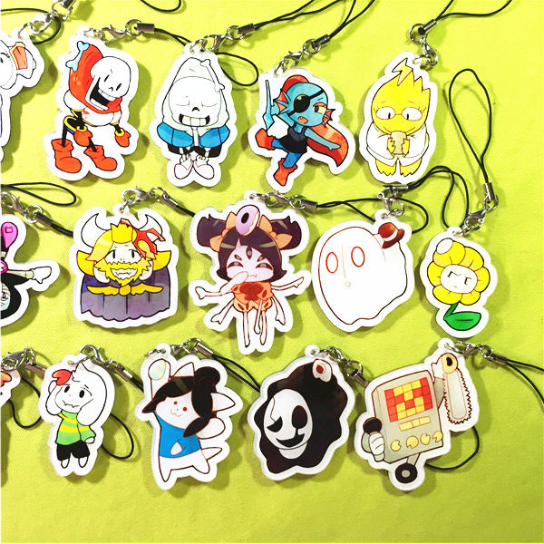 绮丽屋动漫周边undertale传说之下frisk羊妈亚克力挂件满百包邮_7折