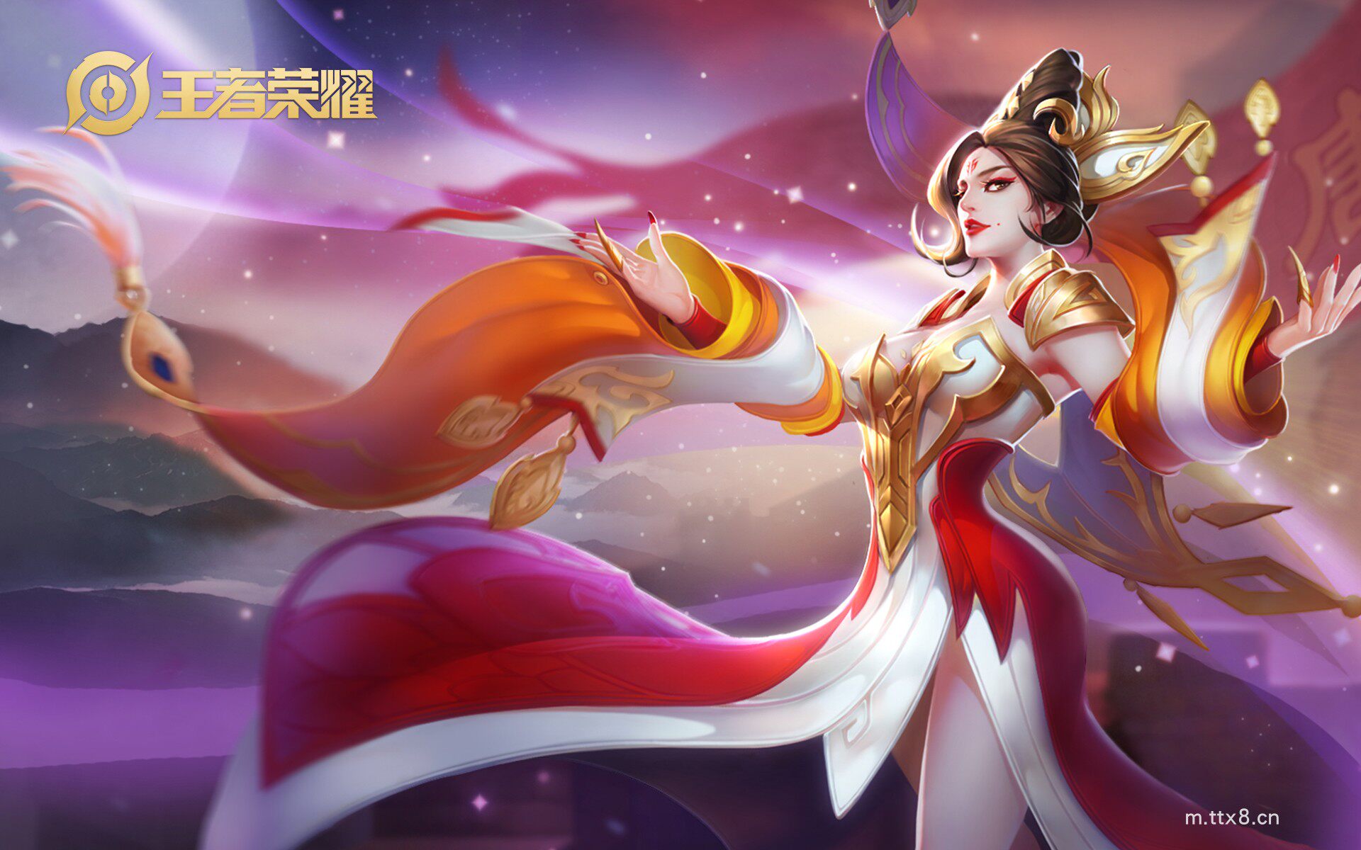 王者荣耀武则天游戏人物皮肤图片壁纸