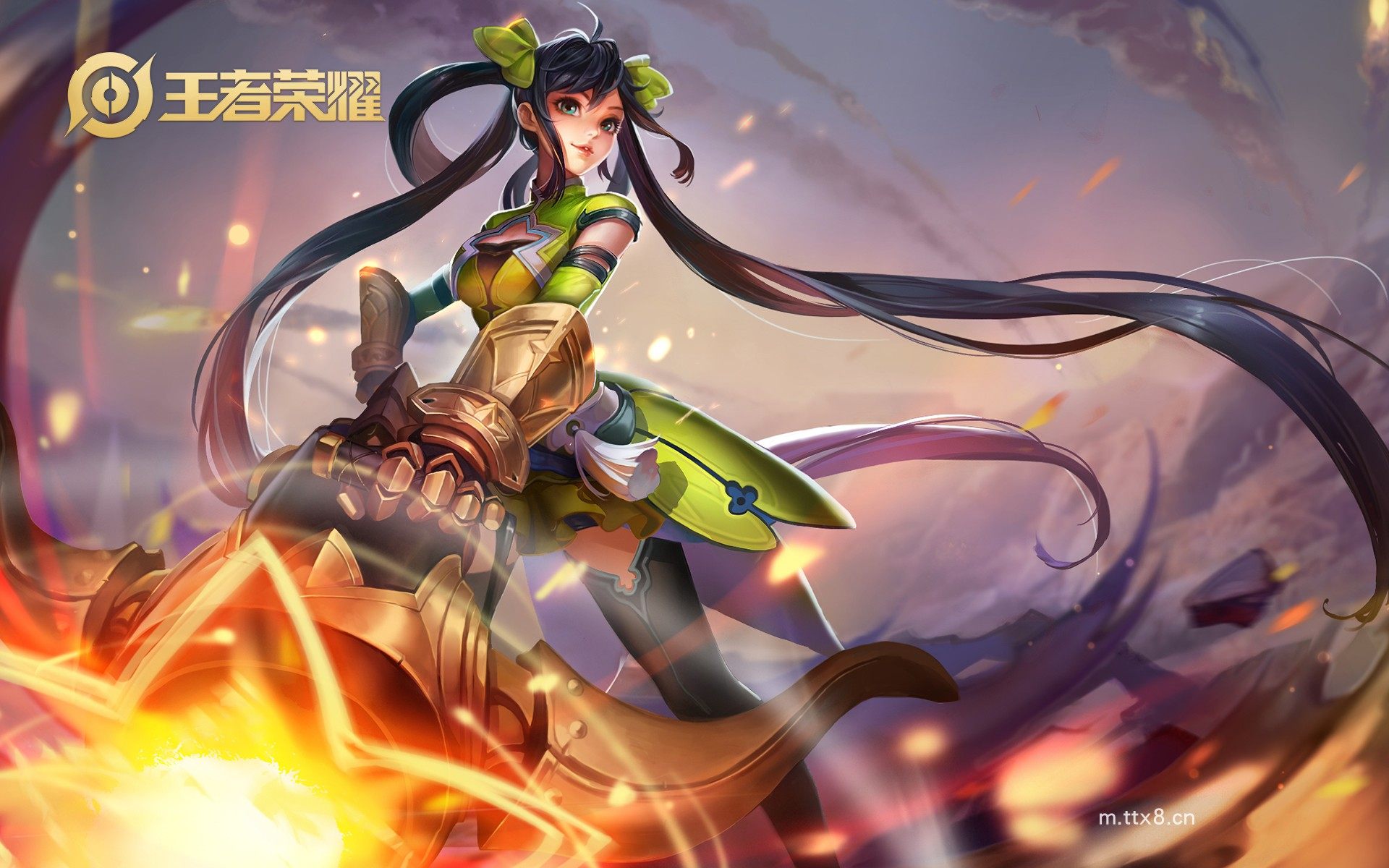 王者荣耀孙尚香高清游戏人物壁纸