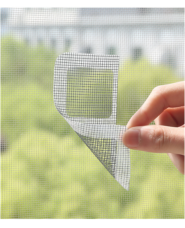 防蚊纱窗补缝贴补洞贴自粘沙窗贴条补纱网纱修补贴魔术贴破洞
