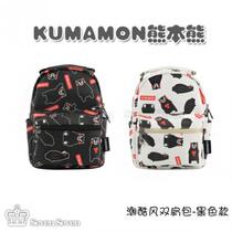 Genuine KUMAMONN Kumamoto Bears Tide Cool Wind (mini-style) Double shoulder backpack New Korean version 100 lap fashion