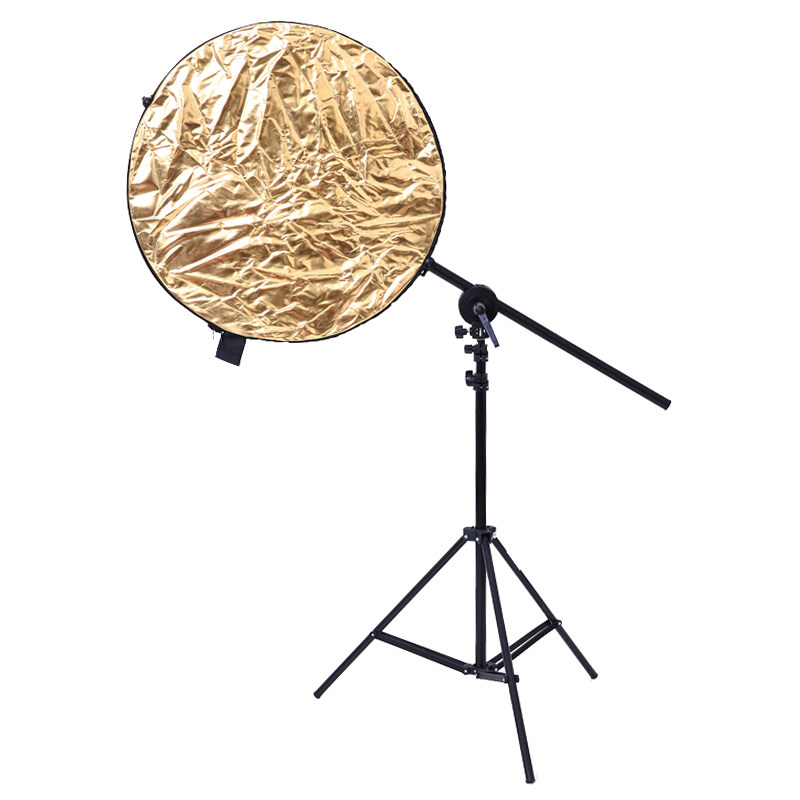 便携反光板柔光板折叠二合一五合一遮光板摄影补光打光板支架拍照-阿