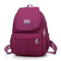 New Korean version double shoulder bag female nylon space cloth girl bag Jane about 100 hitch casual backpack bag girl bag