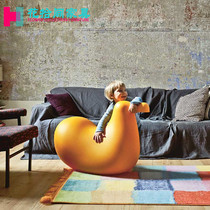 Flowers ten furnishings GRP DODO rocking chair children Profiled Cute Toy Chair Colorful Art Pendulum chair