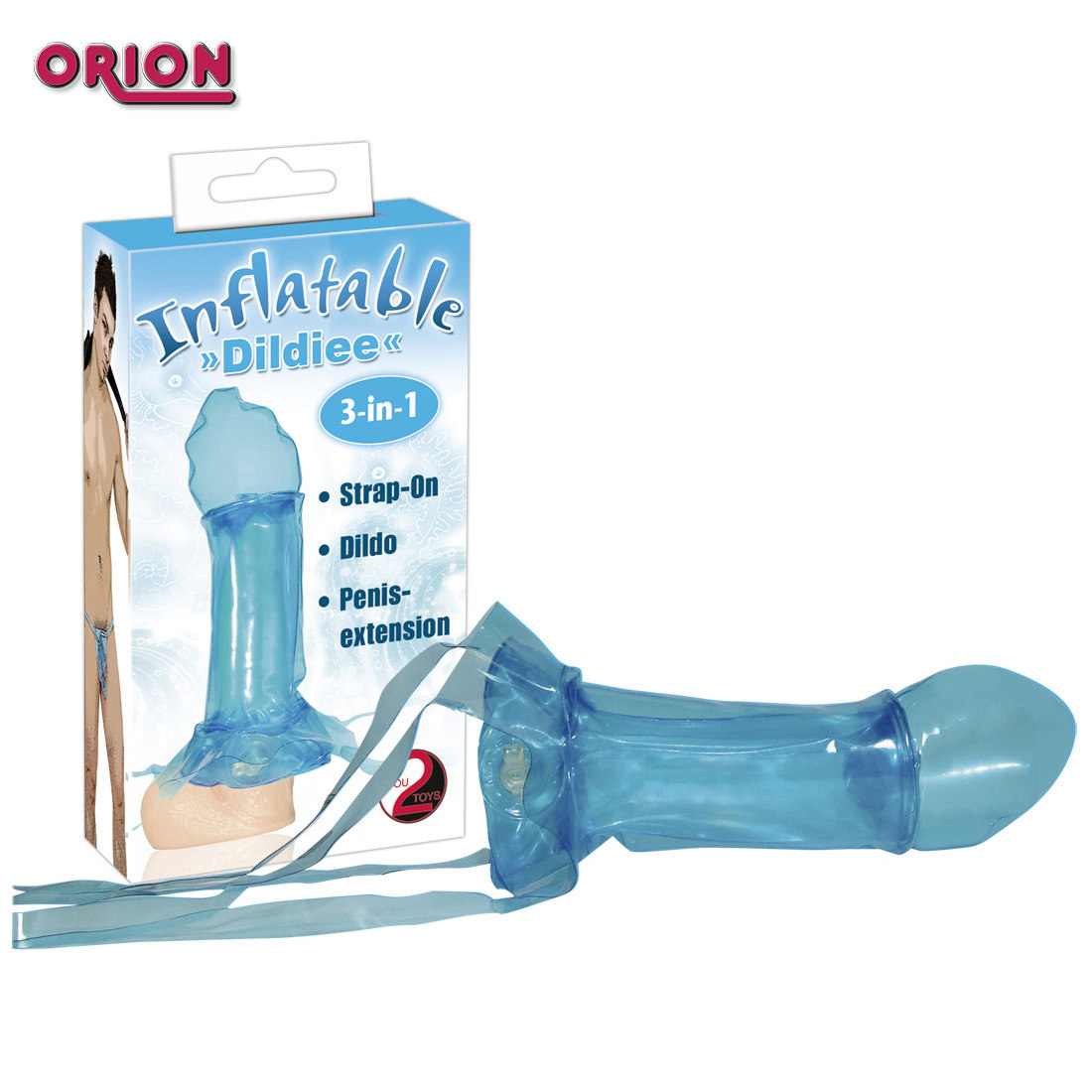 Насадка на страпон L 15 см, o 3,5 см купить со скидкой в секс шопе  Страпоны  Отдельно насадки