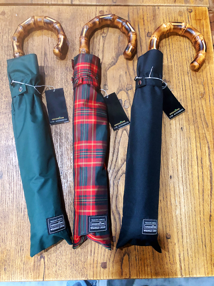 英国伦敦手工绅士雨伞创意复古竹节柄二折加固抗风速干弯钩折叠伞