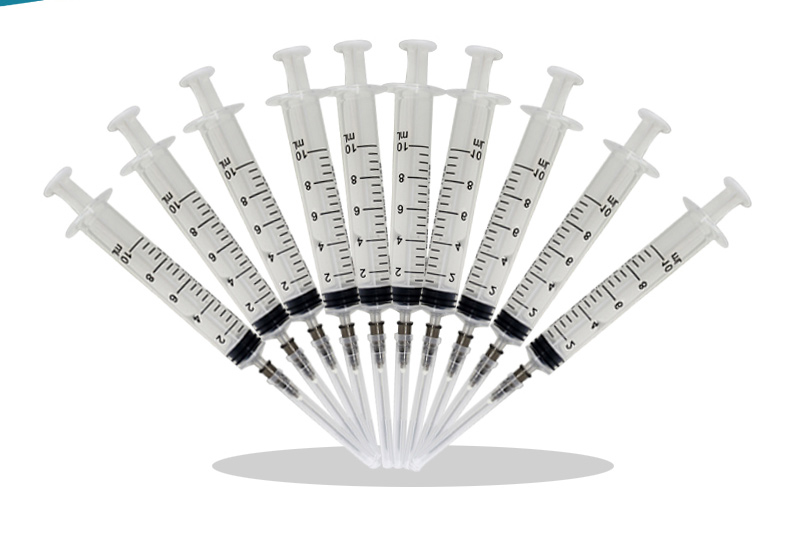 10支】健士10ml 一次性使用无菌注射器针管带针针筒注射针