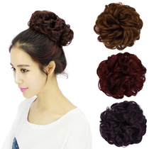 Wig Hairband Hairband rubber band hair bag small balls flower head female floral headdress simulation Bud