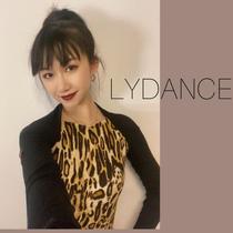 LYDIANCE Latin big dew back dance to make it small wings Latin pure Morden Jedi jacket Gymnastics Suit