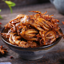 Spicy squid whisk 500g Dalian specialty squid head seafood ready-to-eat squid silk small package dried squid